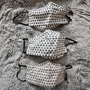 BTS 방탄소년단 Meme Fabric Face Masks Set of 3